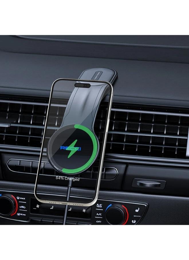 Recci - Recci Wireless Charger Magsafe 15watt RHO C41 / charger mobil wireles - Image 1