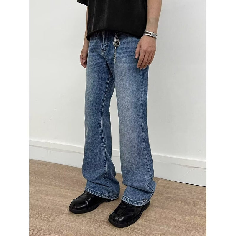 Unisex Classic Denim Jeans Loose Fit Daily Outdoor Wear - Image 1
