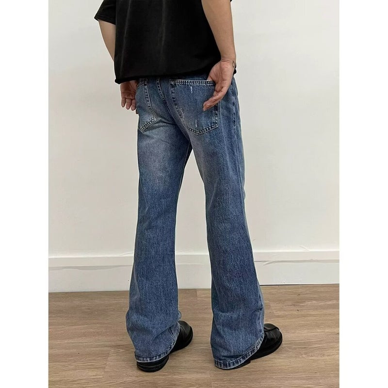 Unisex Classic Denim Jeans Loose Fit Daily Outdoor Wear - Image 4