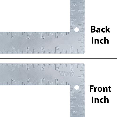 VINCA Framing L Shape Square, SCLS-1208 8 inch x 12 inch, Steel - Image 2