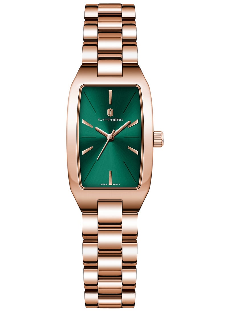 Sapphero SAPPHERO Watches for Women Luxury Ladies Watches Women's Bracelet Watch Small Stainless Steel Analog 3ATM Waterproof Wrist Watch for Women  - Image 2