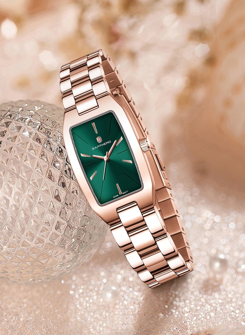 SAPPHERO Watches for Women Luxury Ladies Watches Women's Bracelet Watch Small Stainless Steel Analog 3ATM Waterproof Wrist Watch for Women - Image 3