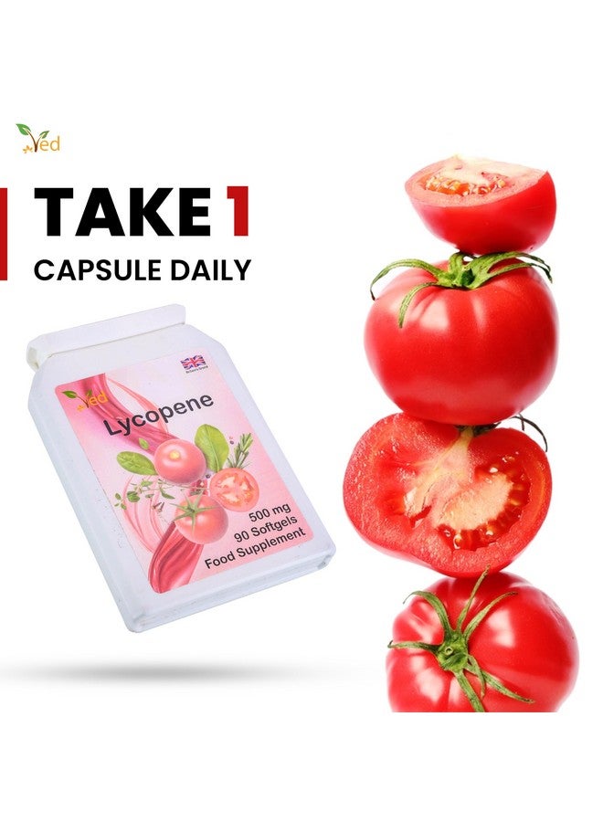 VED فيد لايكوبين 500 ملغ | 90 كبسولة لينة، إمداد لمدة 6 أشهر. (عبوة من 2) - Image 4