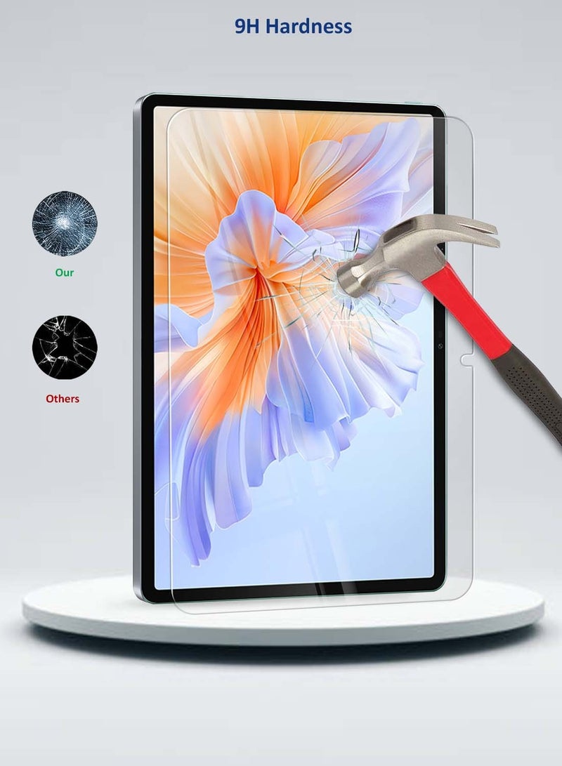 دبليو تيك واقي شاشة هونر باد V9 11.5 4G 2024 (11.5 بوصة) واقي شاشة زجاجي ROL-W00 9H Ultra HD (TSG9CN) - شفاف - Image 3