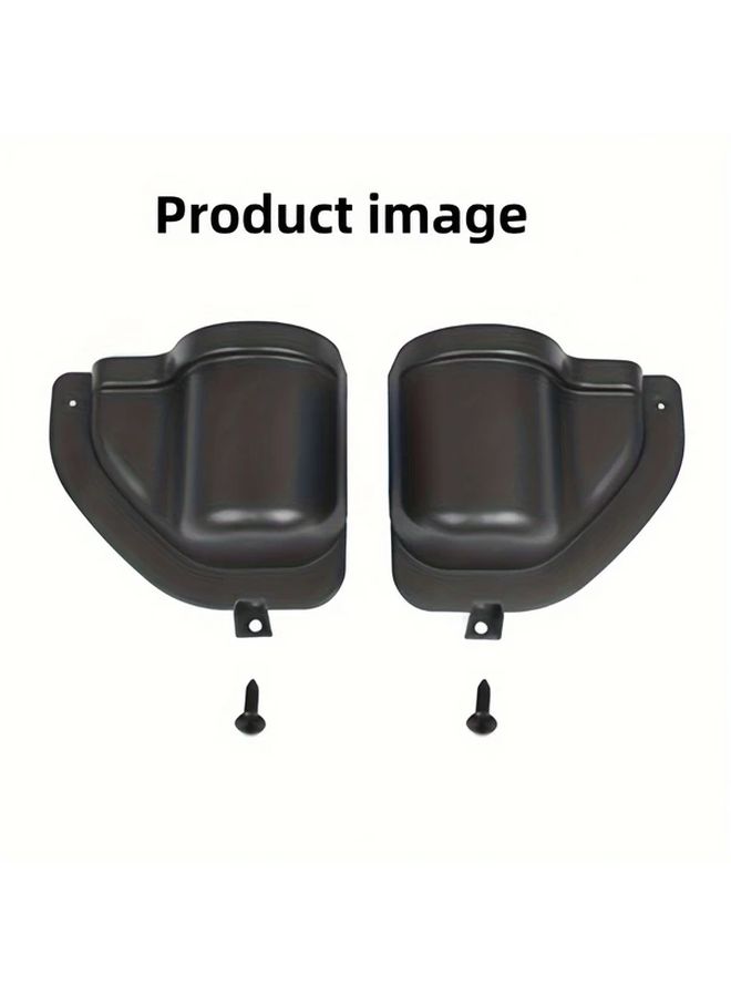 Jeep Front Door Organizer Interior Storage Accessories Black - Image 1