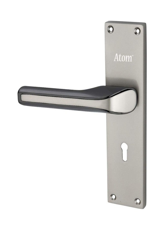 Atom Heavy Duty Mortise Door Lock for Bedroom, Living Room, Main Door, Silver Satin Finish | 3 Keys | 6 Lever Double Stage Lockset for House Hotel Office(O45KY) - Image 3