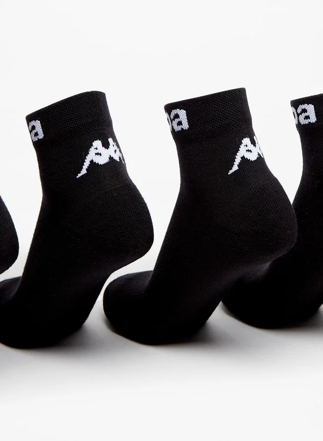 Kappa Women's Ankle Length Sports Socks - Set of 5