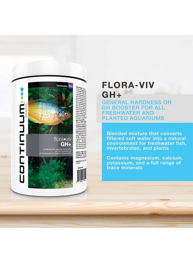 كونتينوم أكواتيكس Continuum Aquatics Flora Viv GH+ - مُعزز صلابة عامة (GH) لأحواض المياه العذبة والمزروعة (500 غرام) (QGHP500) - Image 2
