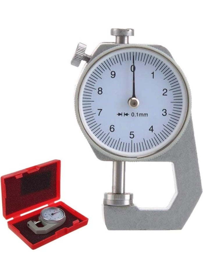 مقياس السُمك، أداة قياس النطاق، أداة قياس السُمك الجلدية، قرص برأس مسطح لقياس المجوهرات، أدوات قياس جلدية يدوية الصنع - Image 3