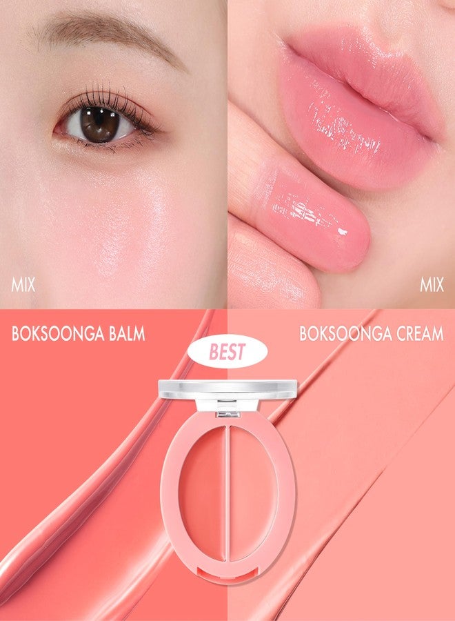 Amuse بالم الشفاه والخدود الصحي من أموز سيول 01 بوكسونغا | مرطب، لامع، قوام كريمي، خفيف الوزن، لمسة رطبة، لون طبيعي، مكياج ك بيوتي، نباتي (1.5 جرام / 0.05 أونصة) - Image 2