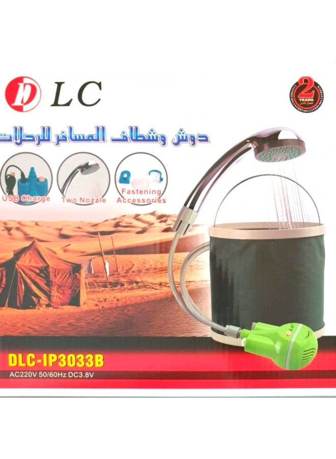 LC Travelers Rinser Smart Shower Green/Grey/Yellow 1Liters - Image 1