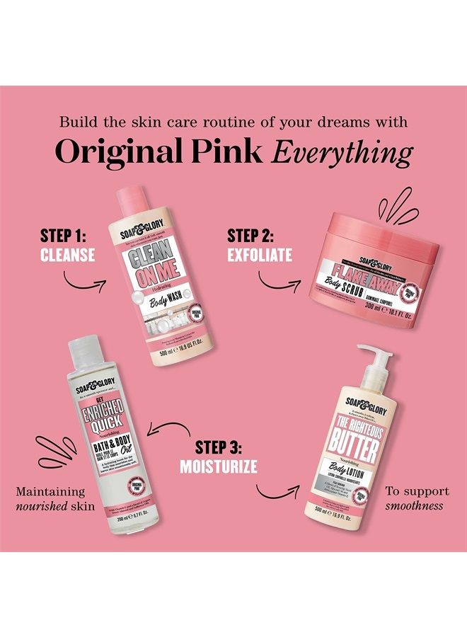 Soap & Glory كريم اليدين هاند فود - زيت اللوز + زبدة الشيا مرطب للأظافر واليدين - كريم يدين برائحة الورد والبرغموت لليدين الجافتين (1.69 أونصة) - Image 2
