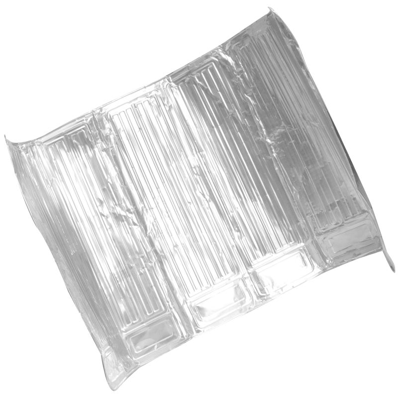 1pc Kitchen Oil Plate Damper Aluminum Foil Oil Heat-insulation Board Anti-splash Oil Baffle for Home ( ) - Image 2