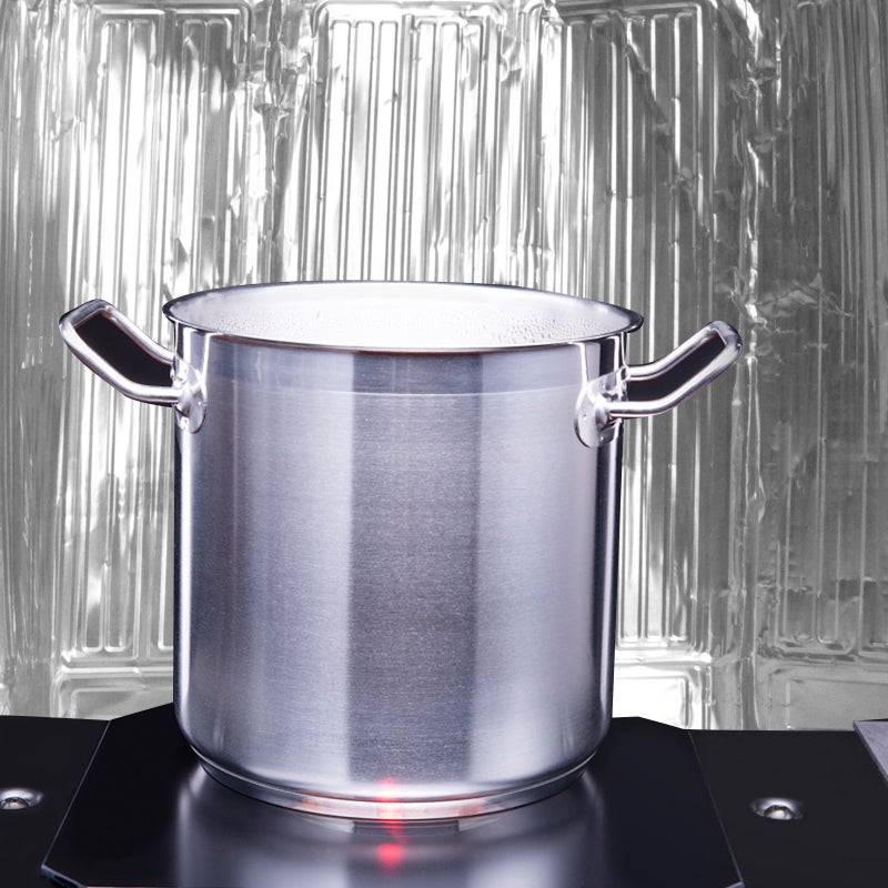 1pc Kitchen Oil Plate Damper Aluminum Foil Oil Heat-insulation Board Anti-splash Oil Baffle for Home ( ) - Image 3