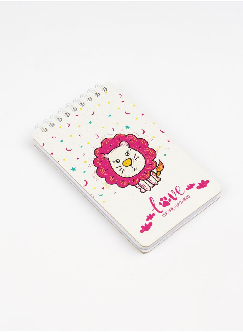 Borg El Arab Printed A6 Wirebound Notebook  - Image 1