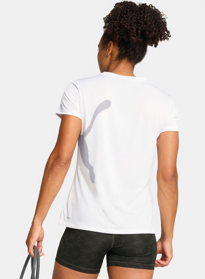 PUMA Women Tad Big Logo Tee - Image 2