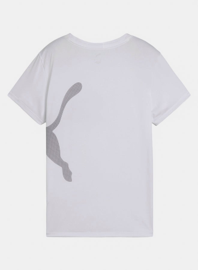 PUMA Women Tad Big Logo Tee - Image 4