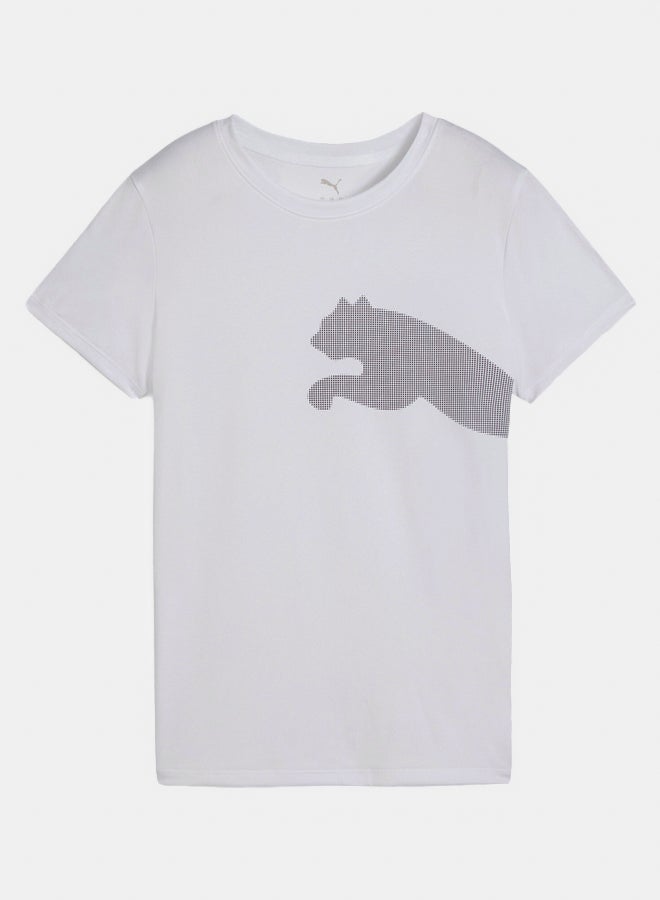 PUMA Women Tad Big Logo Tee - Image 3