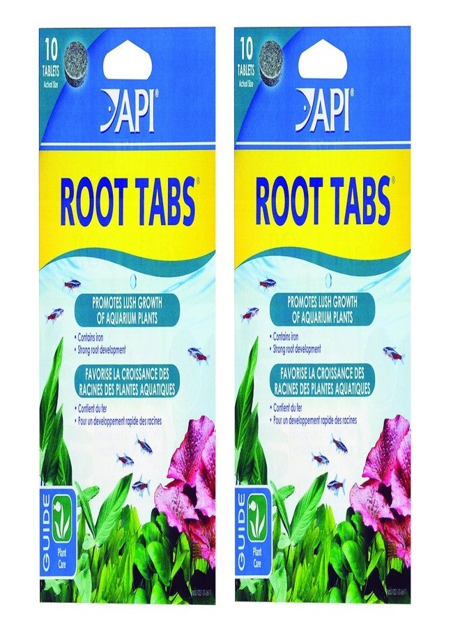 ايه بي آي أقراص API Root TABS لسماد نباتات أحواض السمك في المياه العذبة، عبوة تحتوي على 10 أقراص (عبوة من قطعتين) - Image 1