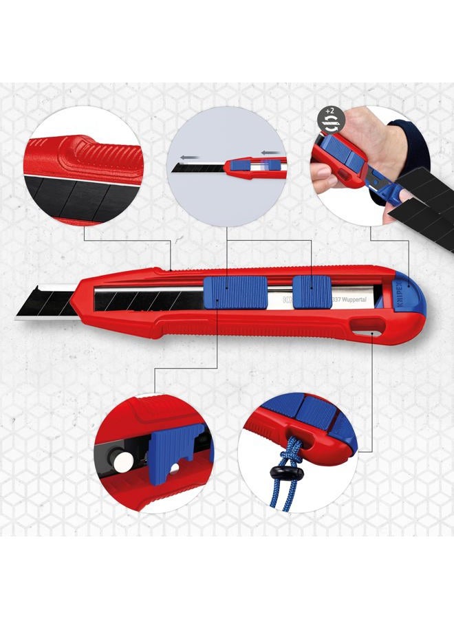 KNIPEX 90 10 165 BK | CutiX® Universal Knife - Image 3