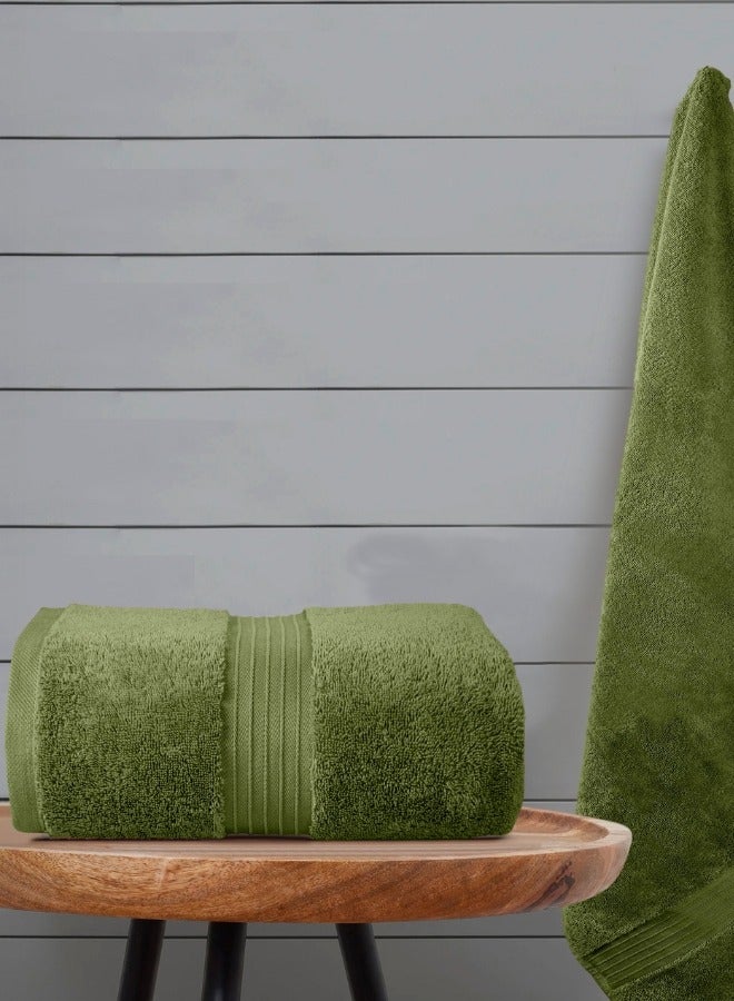بليس كاسا مناشف حمام Bliss Casa مكونة من قطعتين، مصنوعة من القطن الممشط بنسبة 100%، 550 جرام لكل متر مربع، مناشف عالية الجودة، سريعة الجفاف، ماصة للغاية، سميكة وناعمة، مناشف حمام فندقية للحمام والسبا 90×180 سم  - Image 2