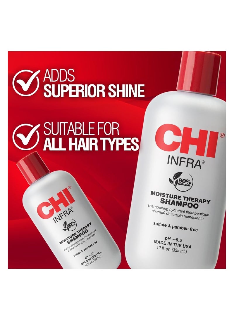 CHI - CHI Infrared Moisture Balancing Shampoo Sulfate Free Unisex 355ml - Image 1