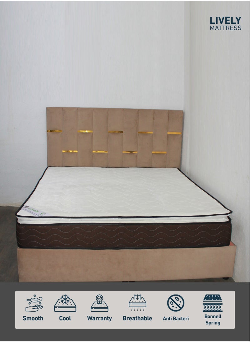 Art Comfort - Lively | Single -size mattress with a 29 cm height, crafted from high-quality materials to provide exceptional comfort, perfect body support, and a relaxing sleep experience, measuring 190x90 cm. - Image 1