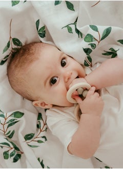 Anvi Baby Organic Bamboo Spandex Bodysuit- White Preemie to 3kg  - Image 4