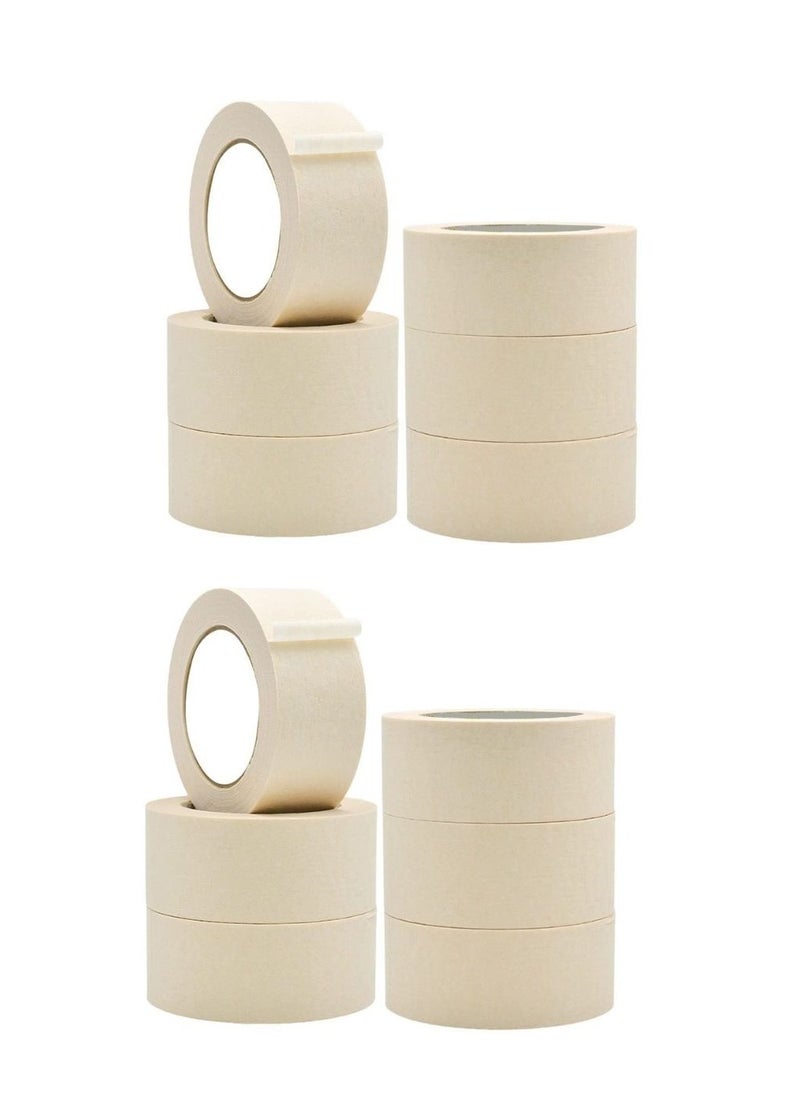 Libra Heavy Duty Masking Tape (Ivory 3in x 30 Yard) Pack of 12  - Image 1