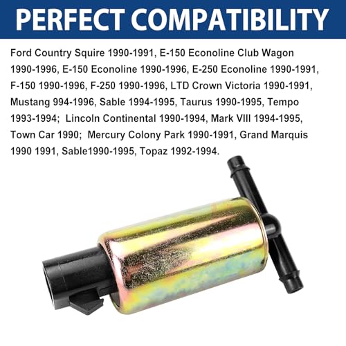 FEXON 911489 Vapor Canister Purge Valve Compatible with 19901996 Ford E150 F150 F250 Taurus 19901994 Lincoln Continental 19901995 Mercury Sable Topaz Other Select Series - Image 3