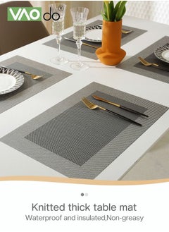 5PCS Table Runner and Table Mat*4pcs Simple Shape Oil-proof Easy To Clean Suitable For Restaurants Hotels Coffee Shops Etc - pzsku/Z49CD74DFDC1C6296D613Z/45/_/1675753584/dd6c6a83-bb8a-40f5-8613-075acd697856