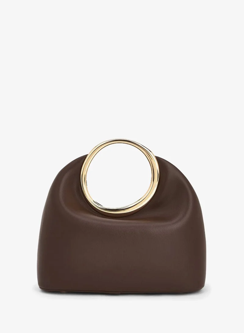 سيليست Solid Shoulder Bag With Chain Handle