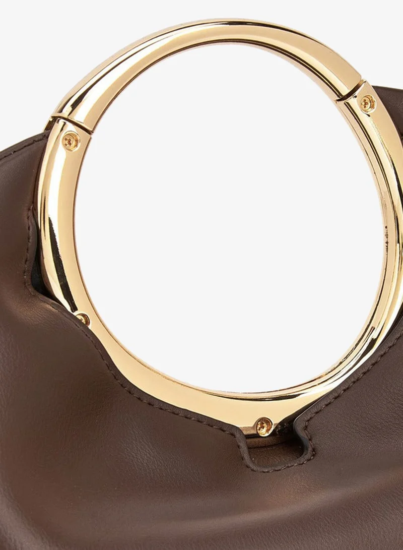 سيليست Solid Shoulder Bag With Chain Handle