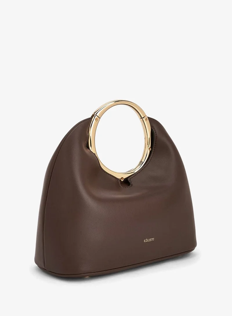 سيليست Solid Shoulder Bag With Chain Handle