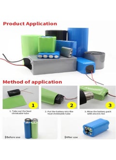 Hobi Mekatronik Hobby Mechatronics 40X0.10 18650 Battery PVC Shrink Coating TUBE (100CM)  - Image 3