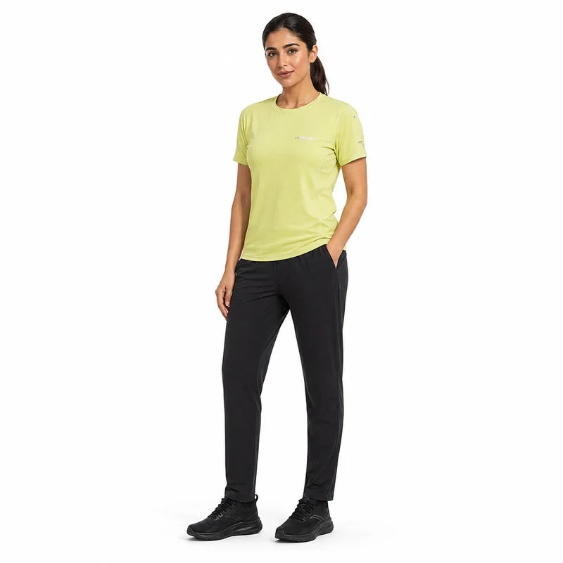 Anta yellow Advanced Running Women's Short-Sleeve T-Shirt for Women | Best Price UAE