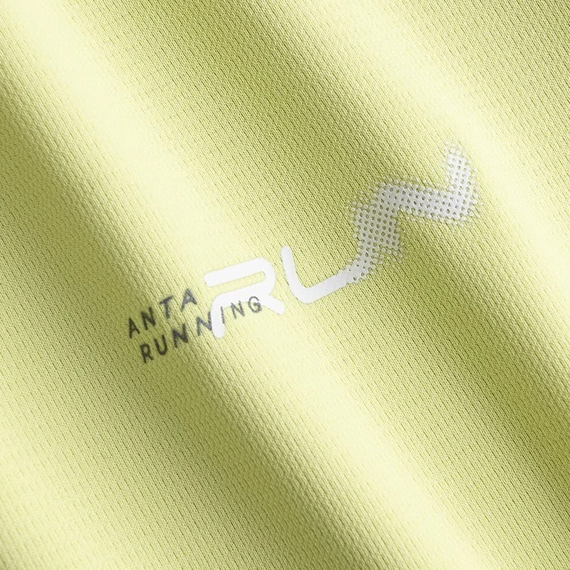 Anta yellow Advanced Running Women's Short-Sleeve T-Shirt for Women | Best Price UAE