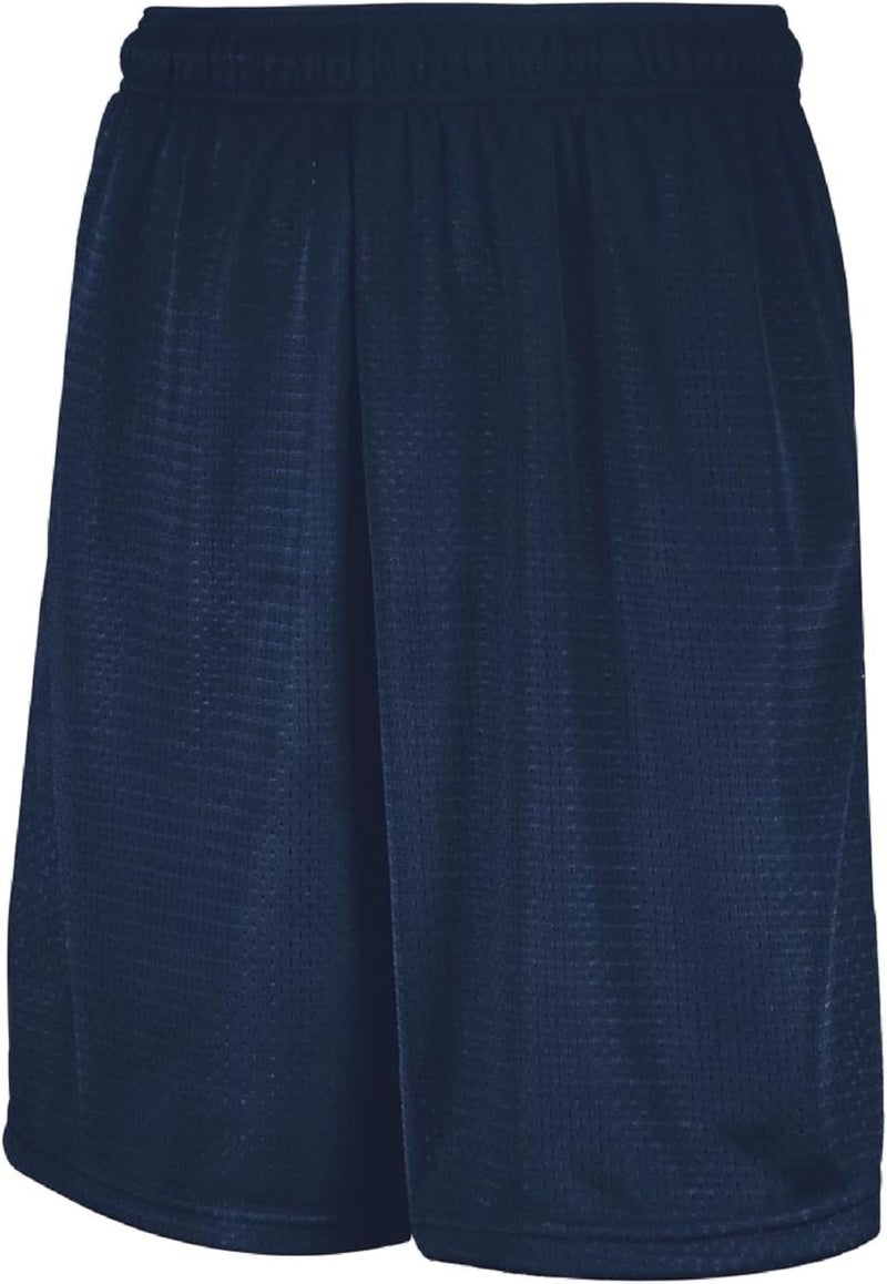 Russell Athletic Men's Mesh Shorts with Pockets - Navy, 1X Big, XL - Image 2