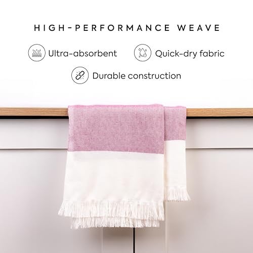 HABER 100% Bamboo Bath Towel (150 x 75 cm) – Ultra-Absorbent, 3X Softer Than Cotton, Quick Dry & Lightweight Large Eco-Friendly Towel for Bath, Gym & Travel – Lalic Pack of 1 - Image 3