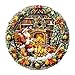 Artipuz Christmas Wooden Puzzles for Adults Fireside Santa Wooden Puzzle Unique Wood Jigsaw Puzzle for Adults Wood Puzzles Adult Gifts for Family Wall Art Home Decor 265pcs 134 132in L - Image 2