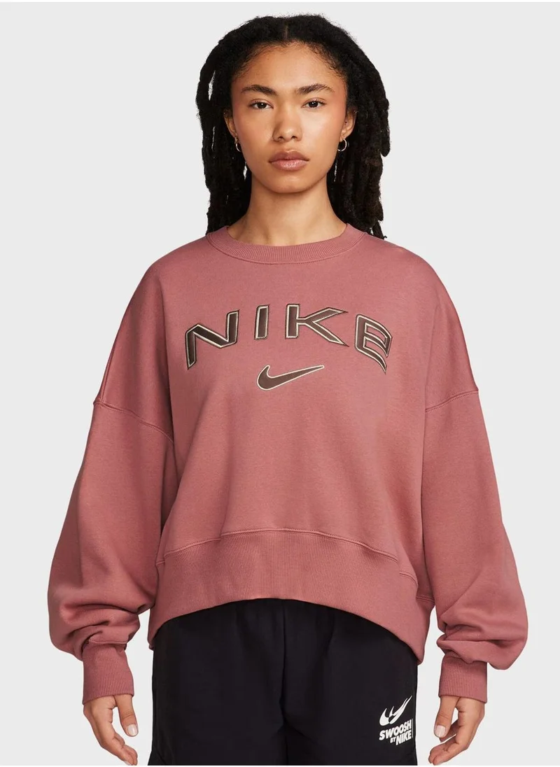 نايكي Nsw Phoenix Fleece Oversized Sweatshirt