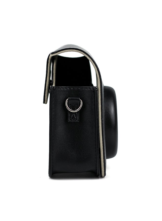 O Ozone Instant Camera Case Bag With Strap For Fujifilm Instax Mini 11 Black  - Image 2