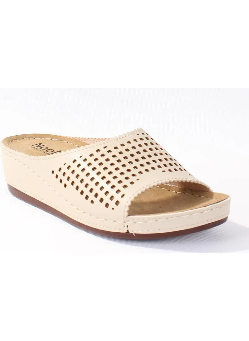 Dagoster DZA37-1825 Beige Casual Women's Slippers