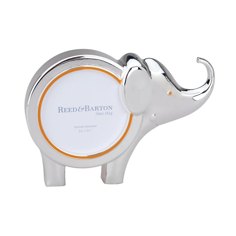 Reed & Barton 9134 Jungle Parade Silverplate Elephant Frame - Image 1