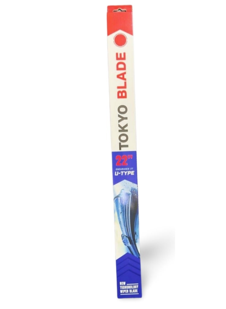 Generic Premium Car Wiper Blades - All-Weather Performance, Quiet Operation (22'')  - Image 1