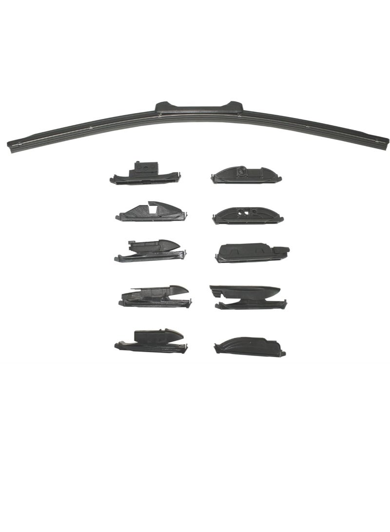 Generic Premium Car Wiper Blades - All-Weather Performance, Quiet Operation (22'')  - Image 3