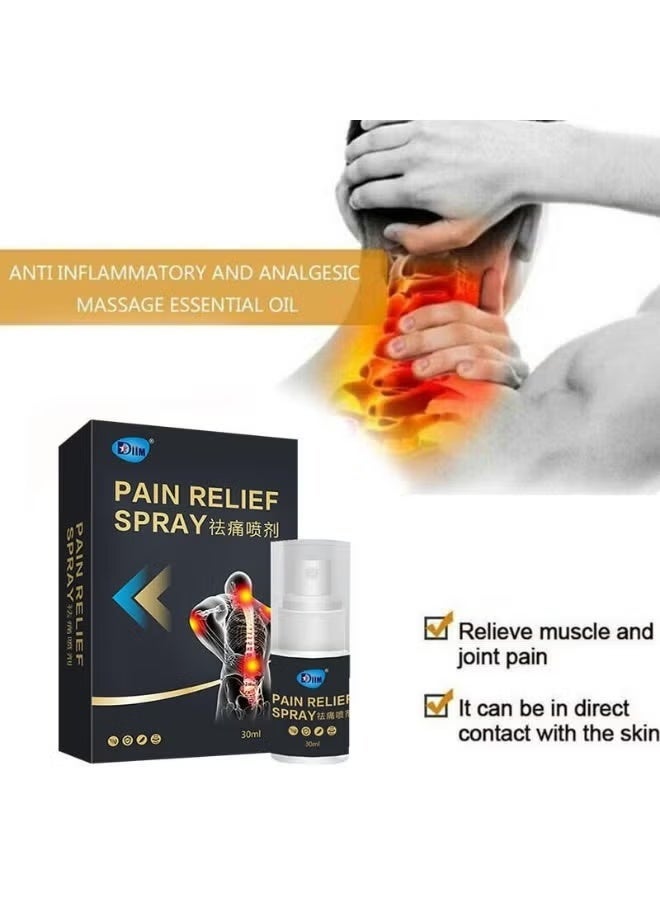 DIM Pain Relief Spray 30ml – Muscle & Joint Soothing Spray with Saffron Oil – For Injuries, Swelling, and Inflammation - Image 2