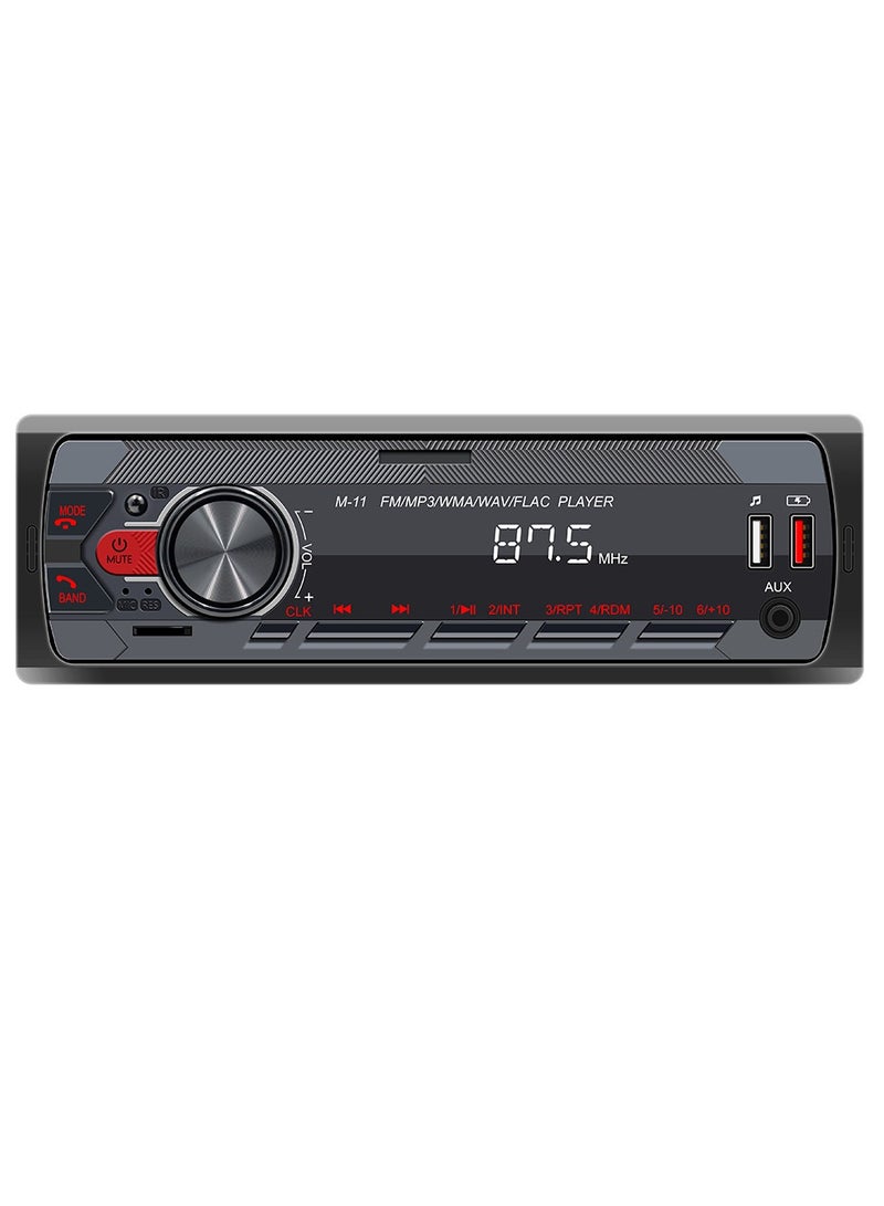 Generic 12V Car MP3 Player, Bluetooth Hands-free FM Car Radio, Colorful Lighting and Sound System  - Image 2