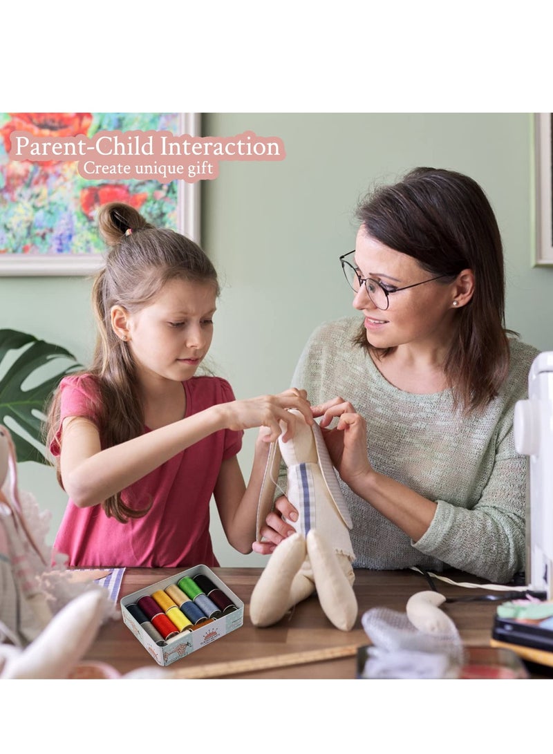 SOLARAE Sewing Kit Portable Mini Sewing Kit,Small Home Repair Needle and Thread Kit with Scissors, Thimble, Tape Measure,for Travel, Emergencies, and DIY Projects - Image 5