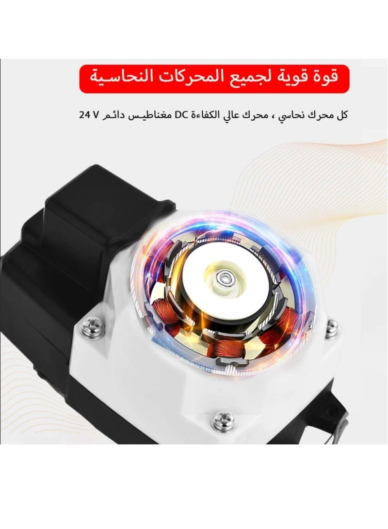 هومستر مضخة معززة لضغط الماء الأوتوماتيكية ، أوتوماتيكية للدش 80Pa ومفتاح ضغط تيار مستمر لإعادة التوزيع للحمام المنزلي وغسالة المطبخ - Image 4